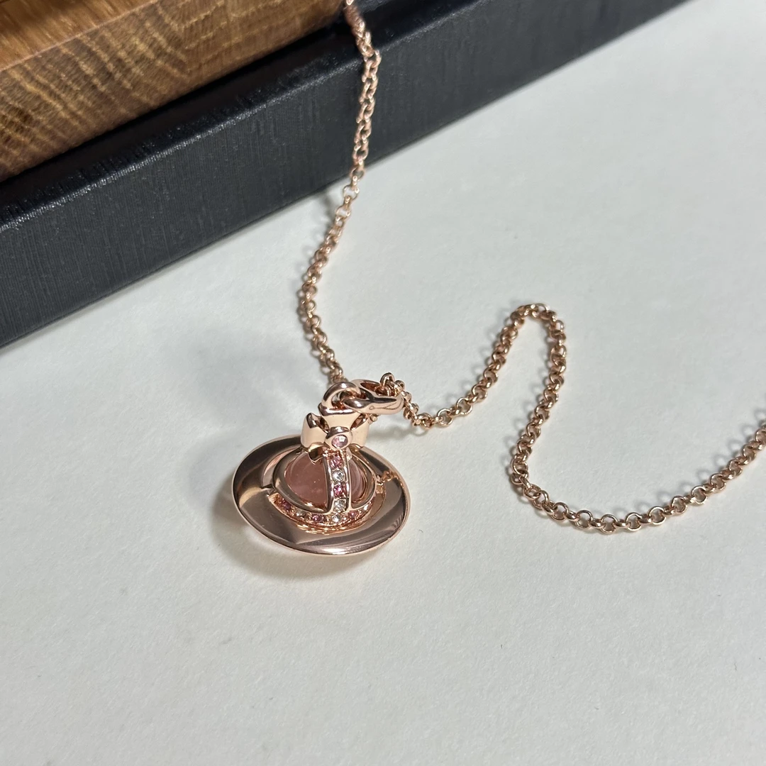 铜合金项链 F 370 玫瑰金项链