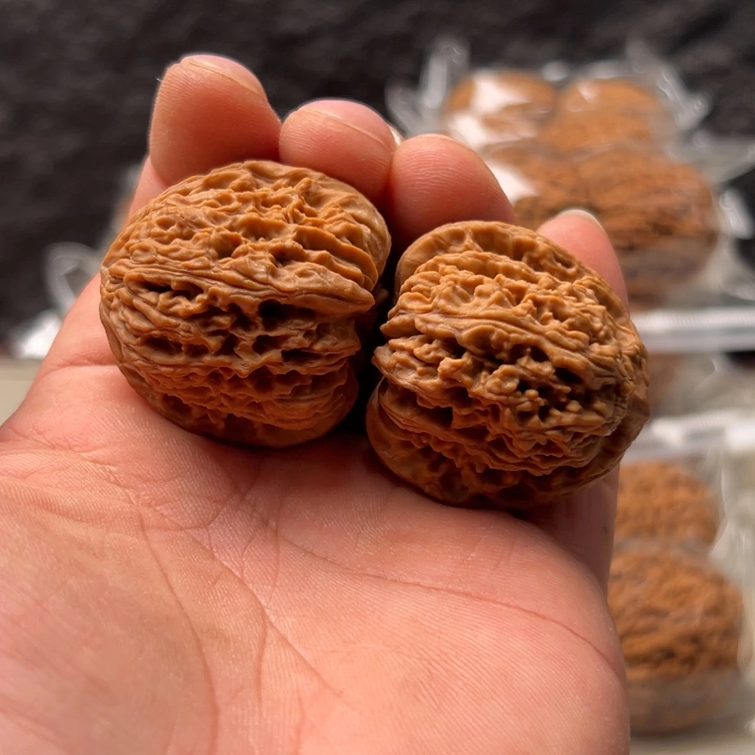 渔***者把件文玩核桃南疆39