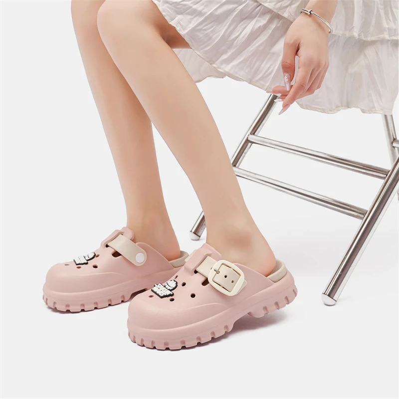 【YY专属】韩国潮流情侣设计款时尚洞洞鞋