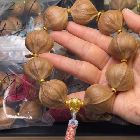 橄榄核手串/手链3.0正四花3000