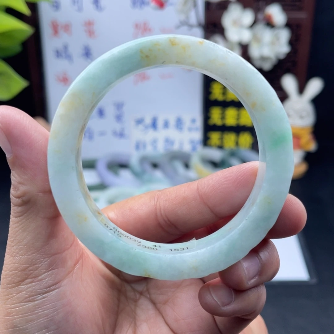 未镶嵌58-59正圈定制翡翠手镯