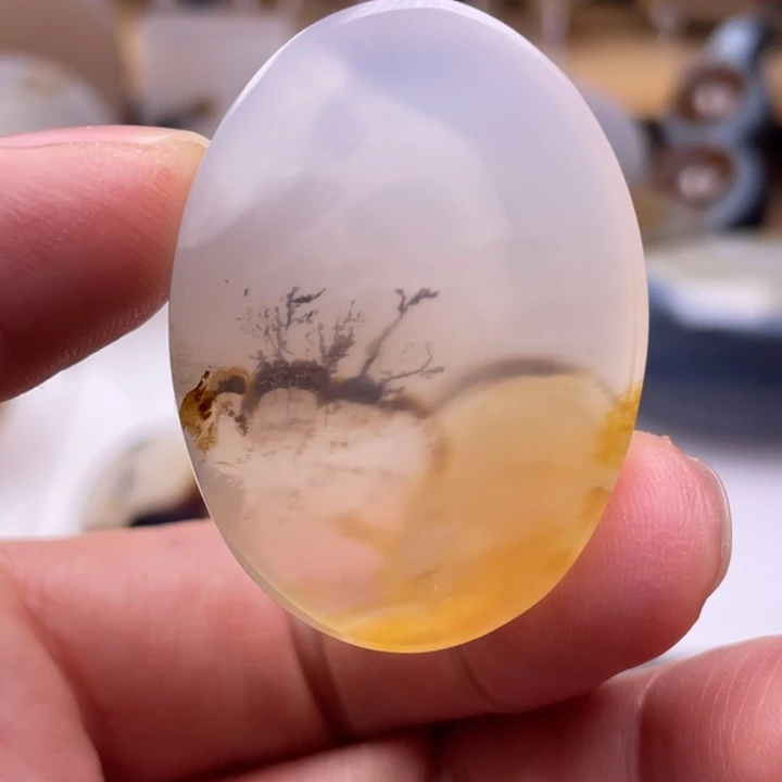 玛瑙/玉髓未镶嵌吊坠(不含链)