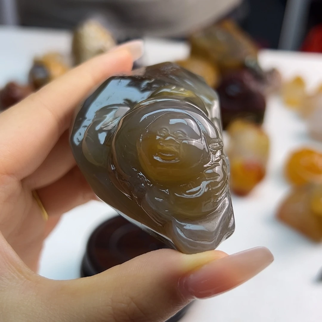 玛瑙/玉髓未镶嵌颈饰