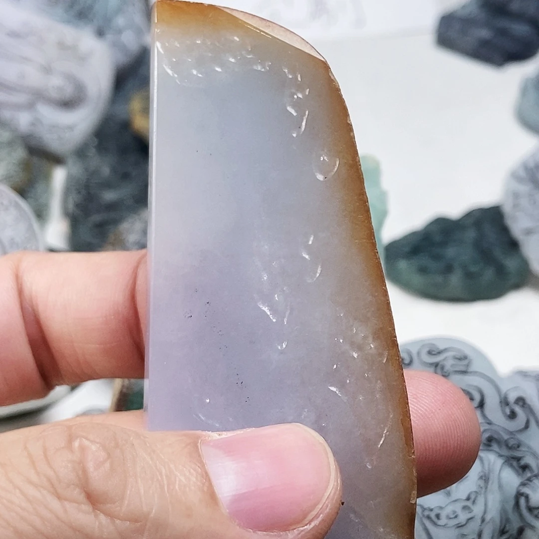 老***记定制翡翠未镶嵌春节聚会