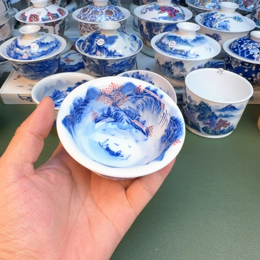 纯手工纯手绘茶具55