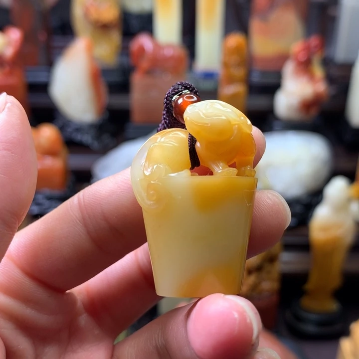 寿山石印石寿山石芙蓉