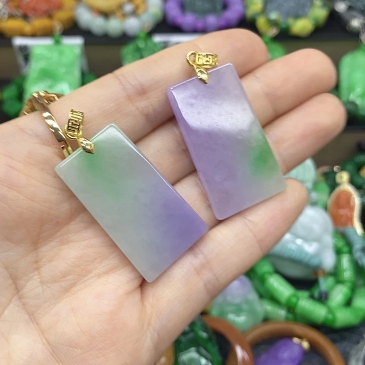 翡翠未镶嵌颈饰项链27