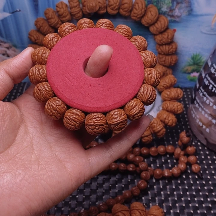 桃核吊坠钱*钱核桃手串