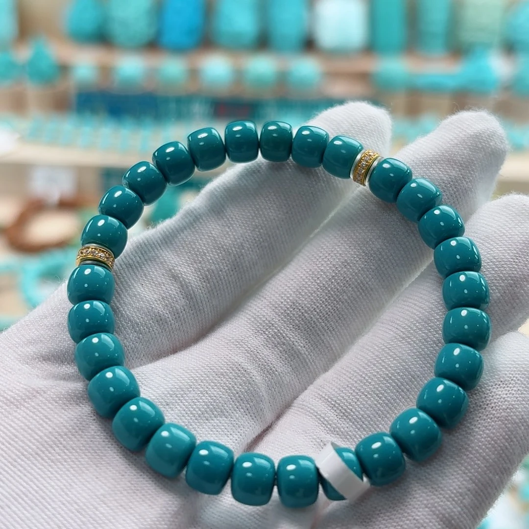 绿松石未镶嵌珠宝奇石泡油