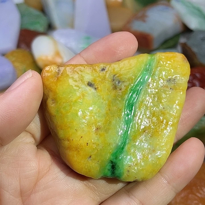飞***飞未镶嵌定制翡翠缅甸