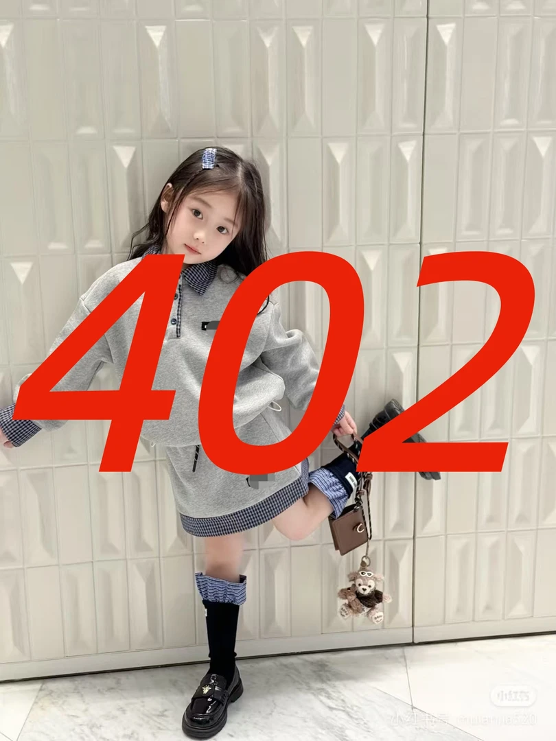 【GZ】编码402女童2025童装秋季新款时尚秋款内搭T恤YMR3ZT750