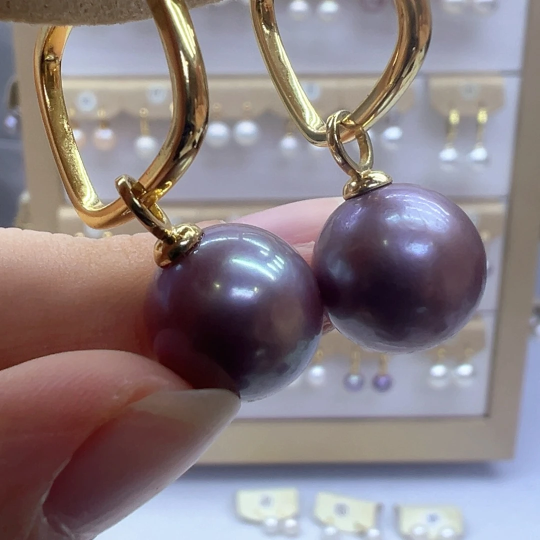 未镶嵌淡水珍珠耳饰