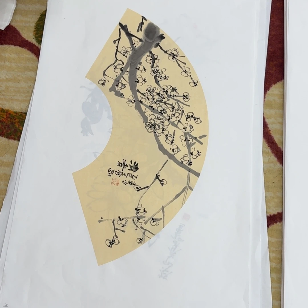 国画小尺幅扇面作品