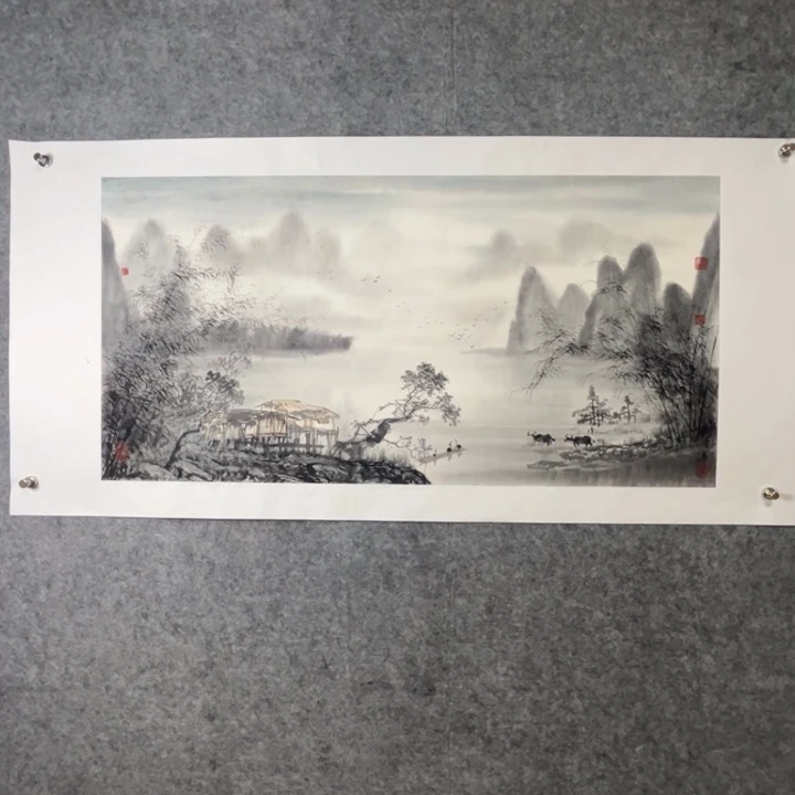 国画精品手绘国画作品