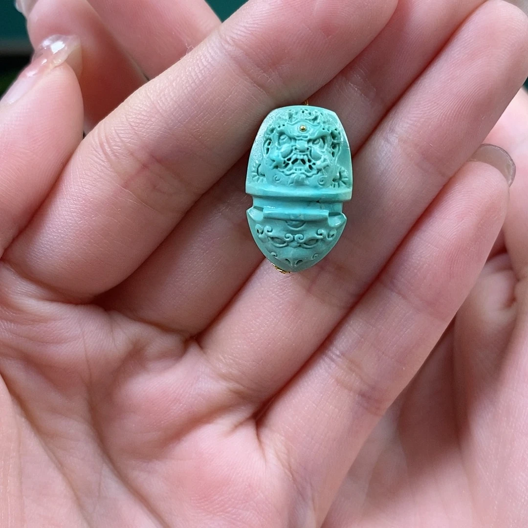 未镶嵌绿松石珠宝奇石