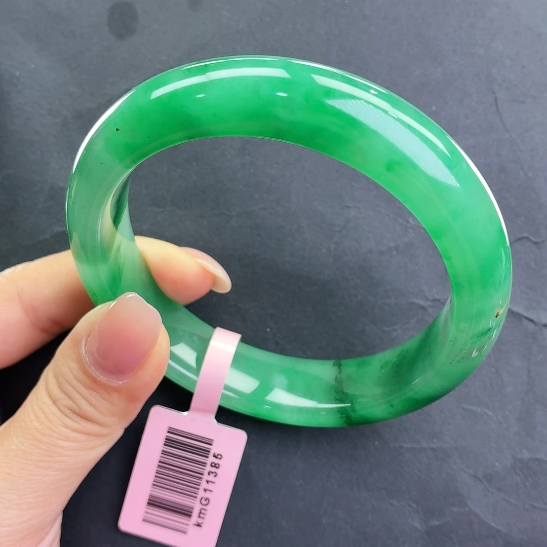 石英质玉未镶嵌手镯60.8圈口