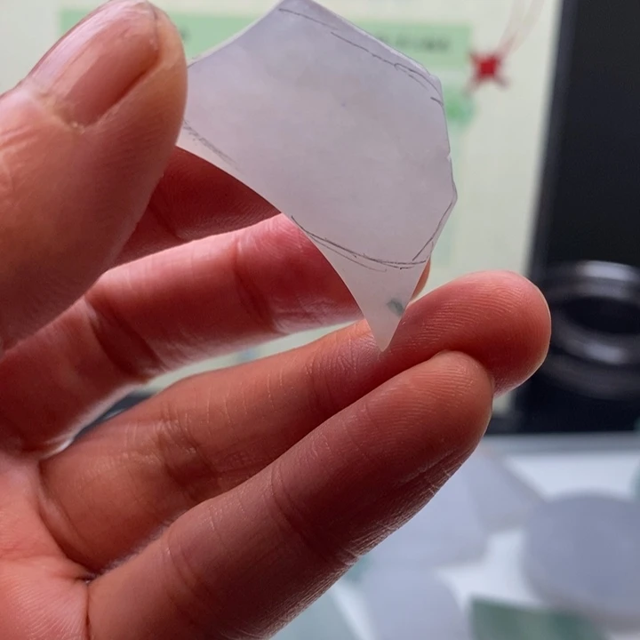 翡翠未镶嵌颈饰缅甸翡翠A货边角