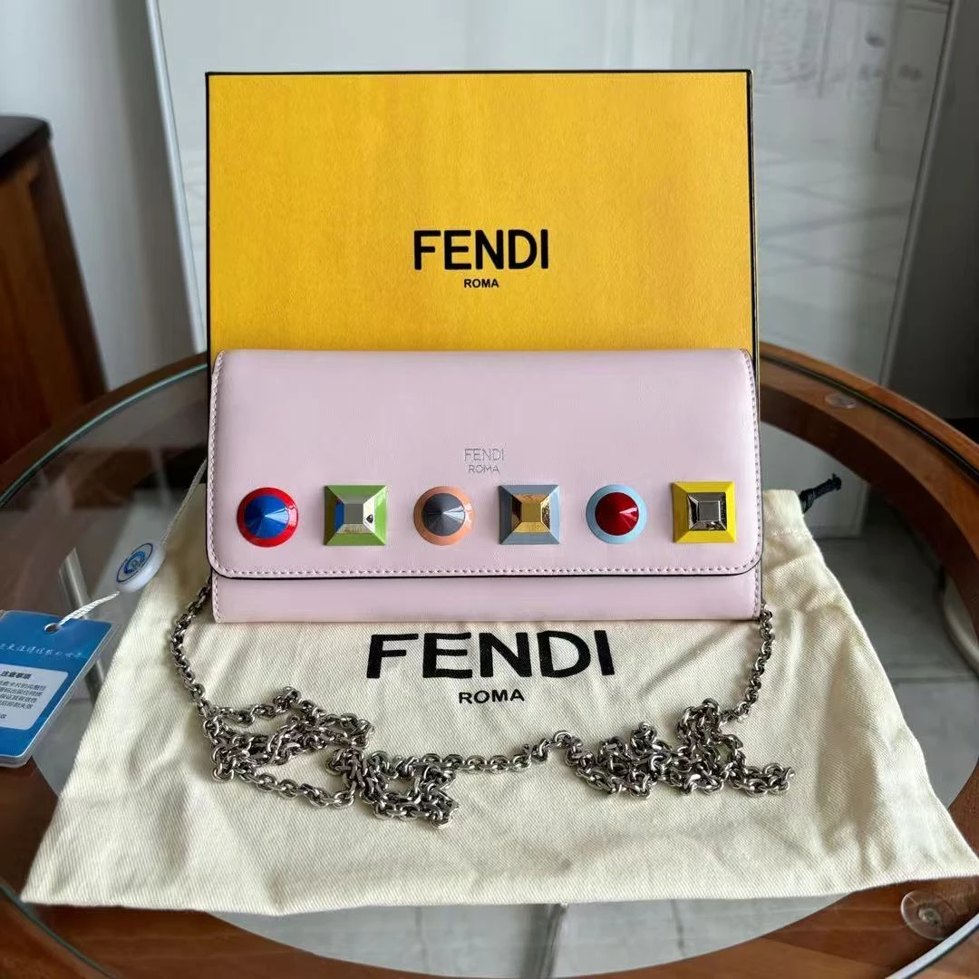 99新 FENDI/芬迪 【白菜】Fendi 链条包woc机器人款/BG23005913/98