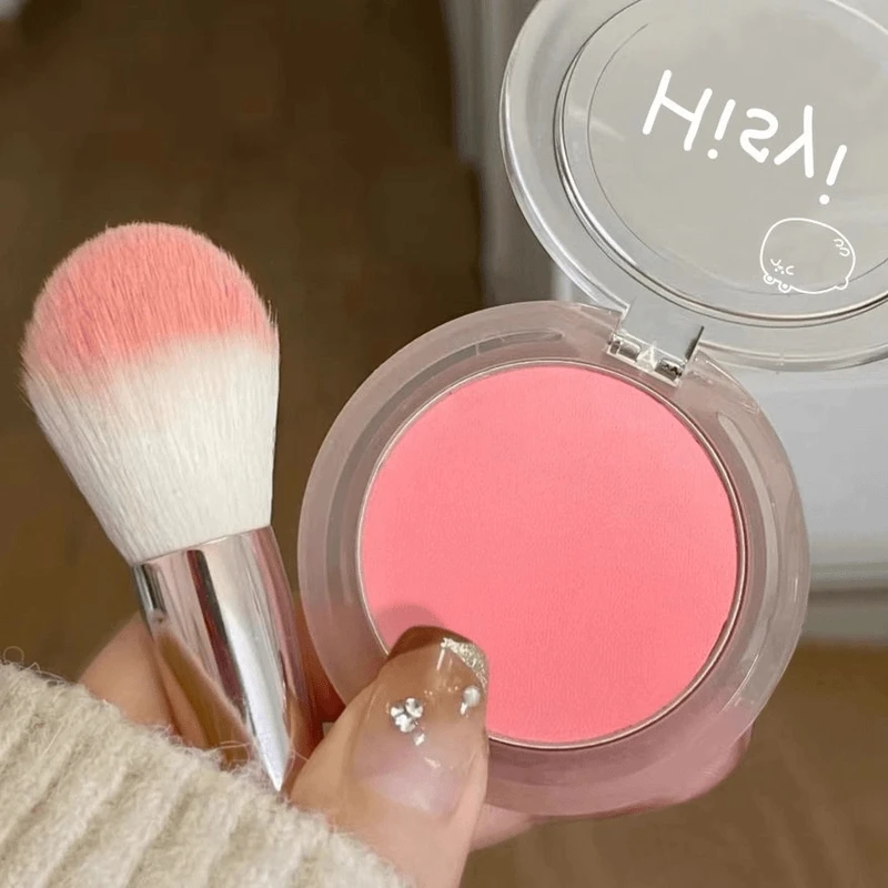 【送刷子】日常低饱和蜜桃单色腮红元气显白纯欲修容学生初学者新手
