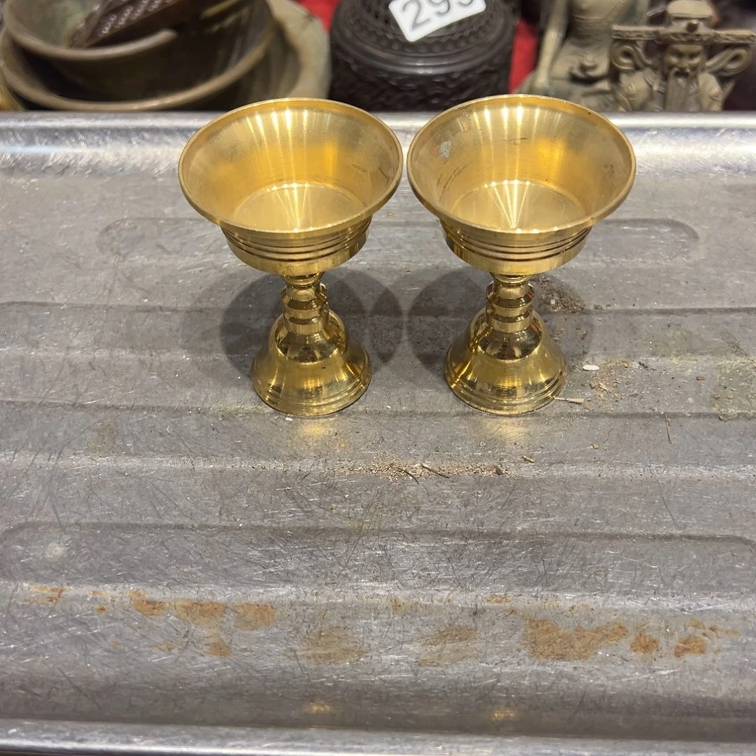 黄铜摆件，文房摆件