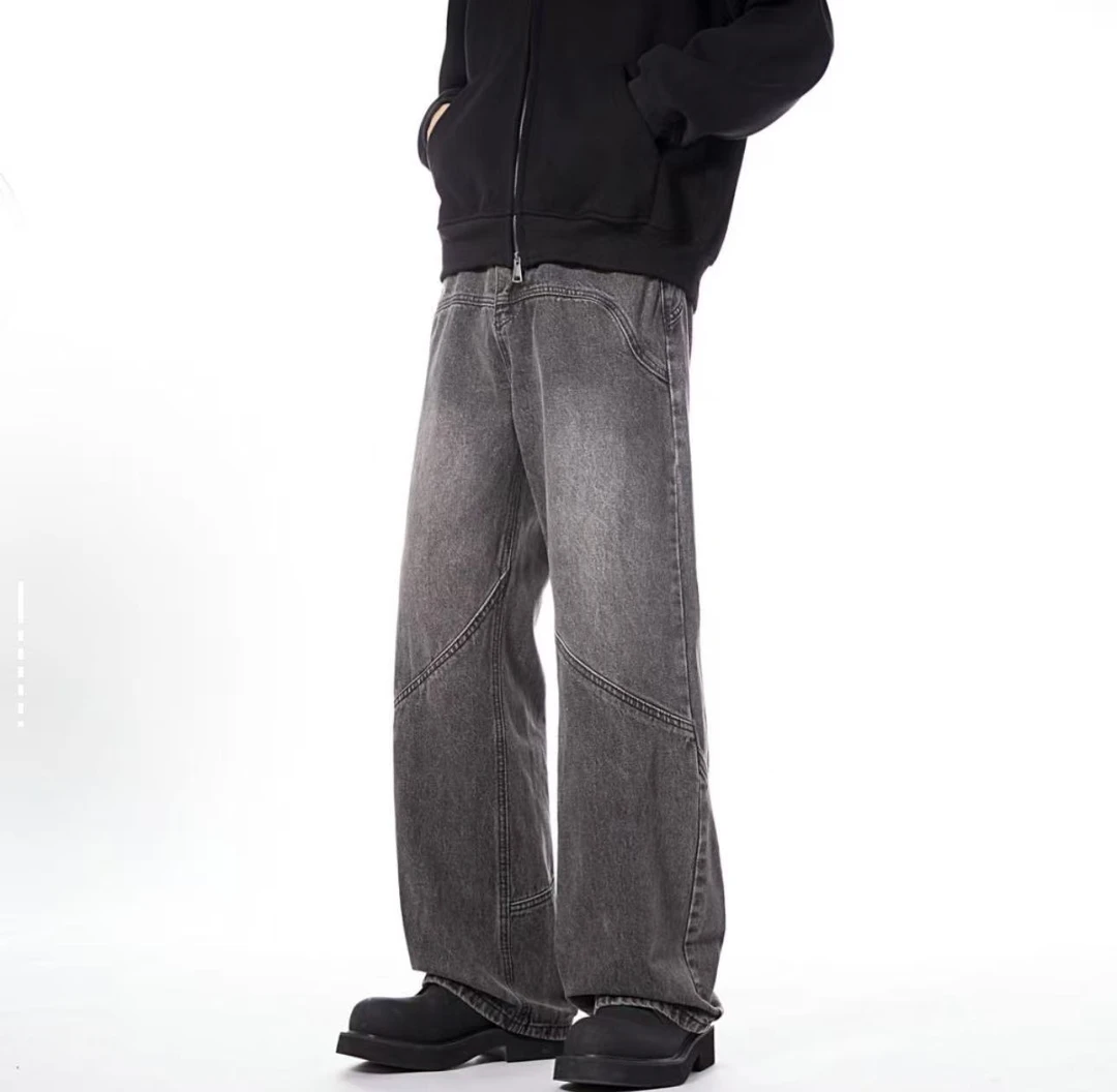 5147学生时尚潮流牛仔裤