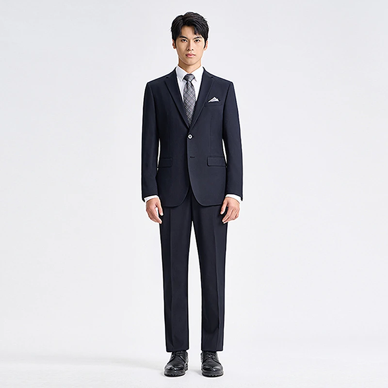 专柜秋冬/柒牌/混纺套西/727C71400