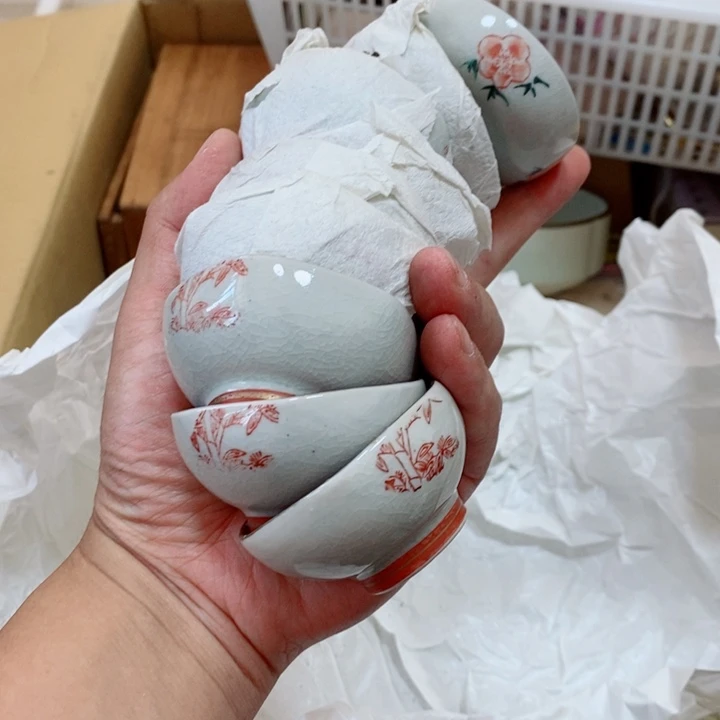 豪***行中古回流瓷器茶周边
