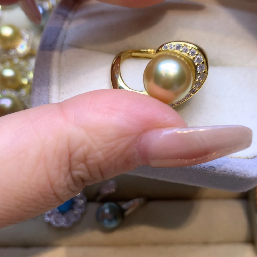 未镶嵌耳饰海水珍珠