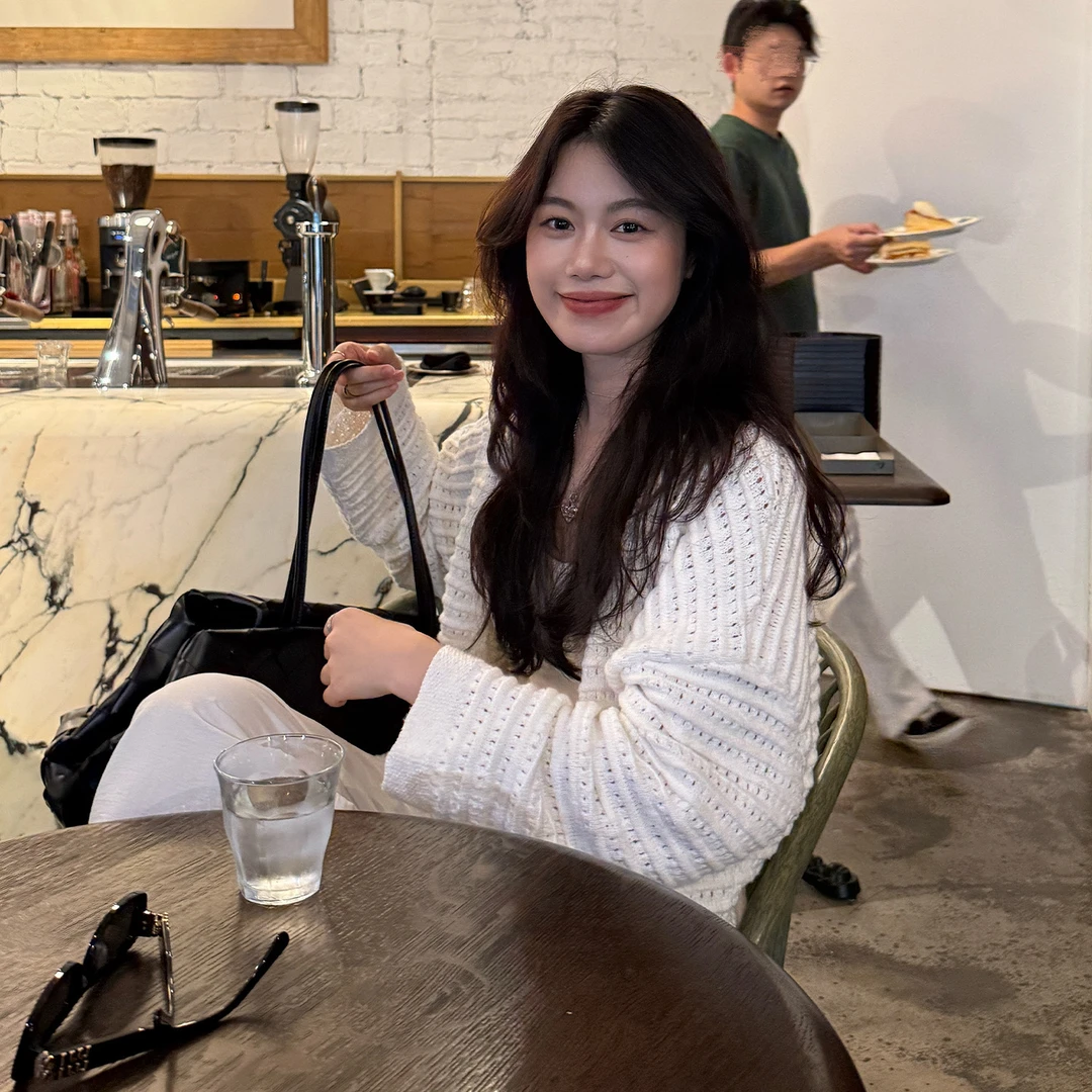 Seyora【浪漫手作】慵懒感立体镂空毛针织衫早秋系带外套M37301SY53