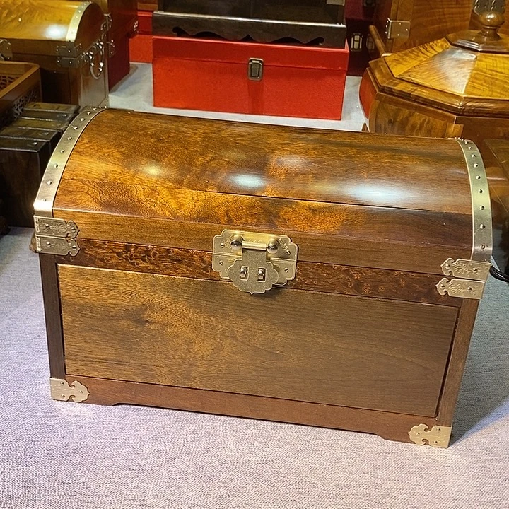 程***宸金丝楠金丝楠阴沉木珠宝箱