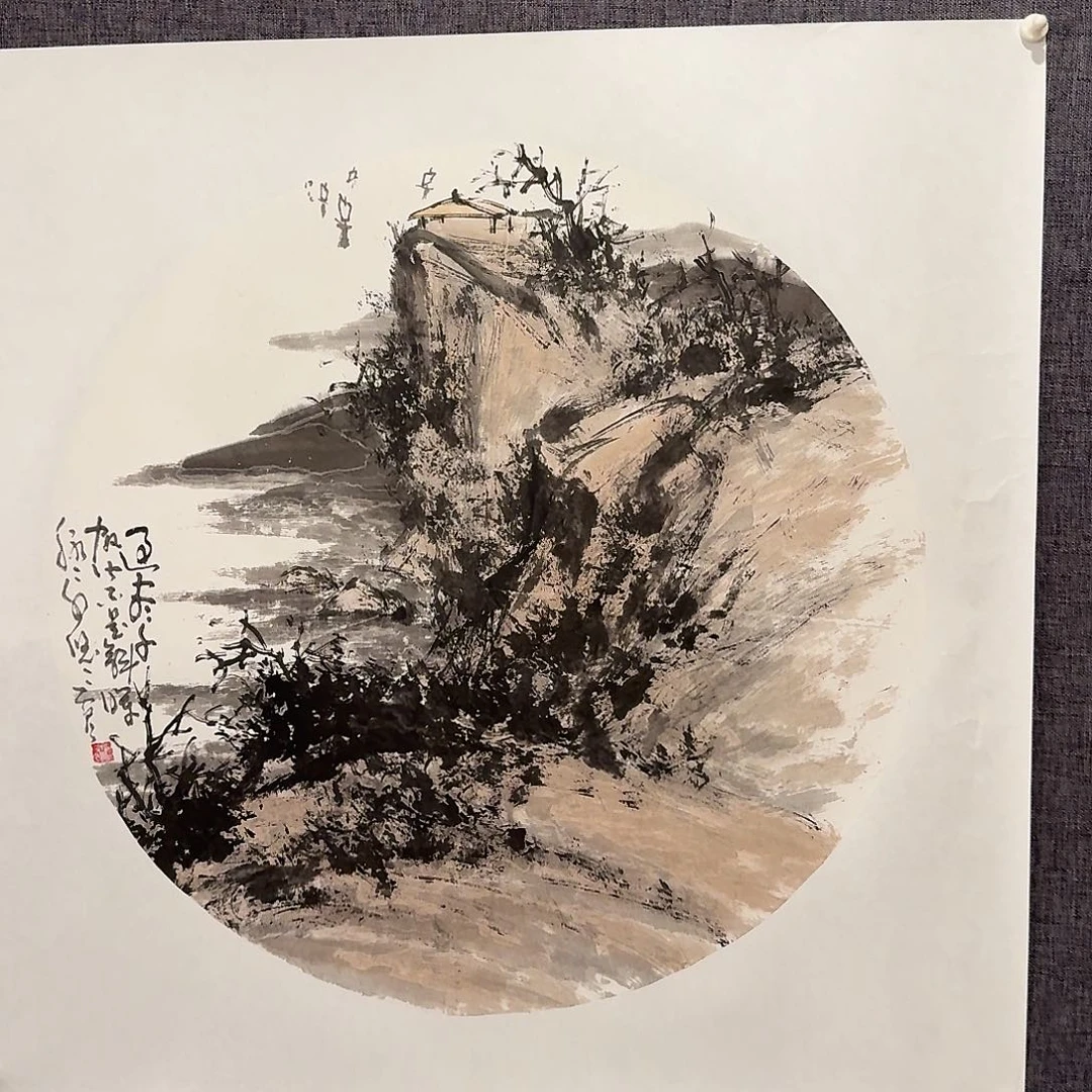 国画雷公老师作品画作