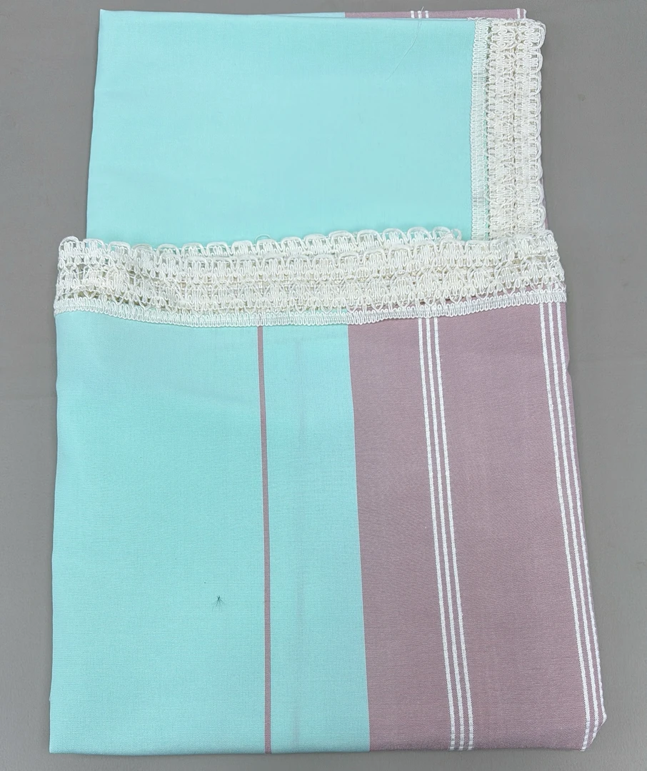 140*190含花边天丝麻餐桌布茶几布万能盖巾