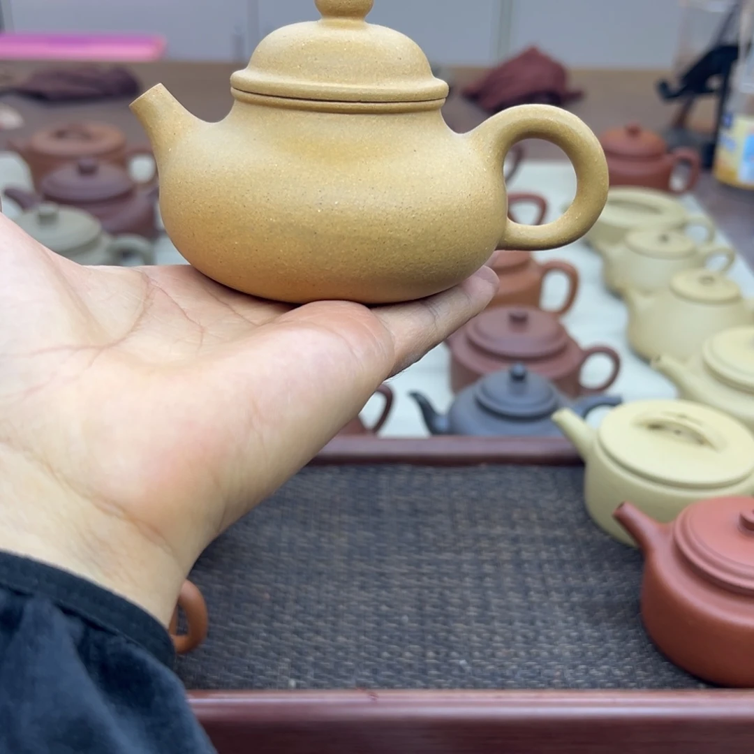 茶壶紫砂容天微瑕160ccc