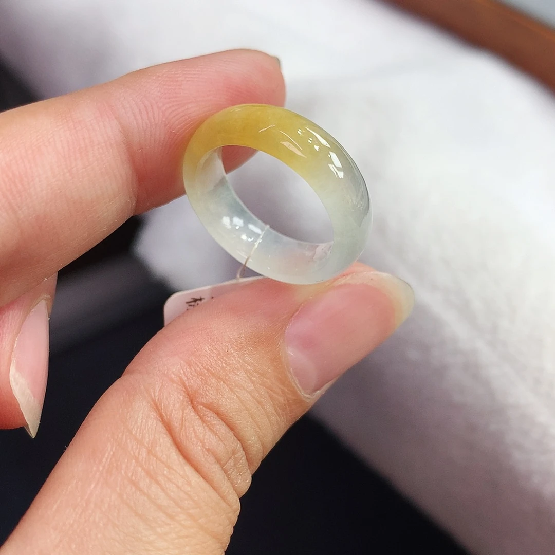 翡翠戒指未镶嵌缅甸A货9号