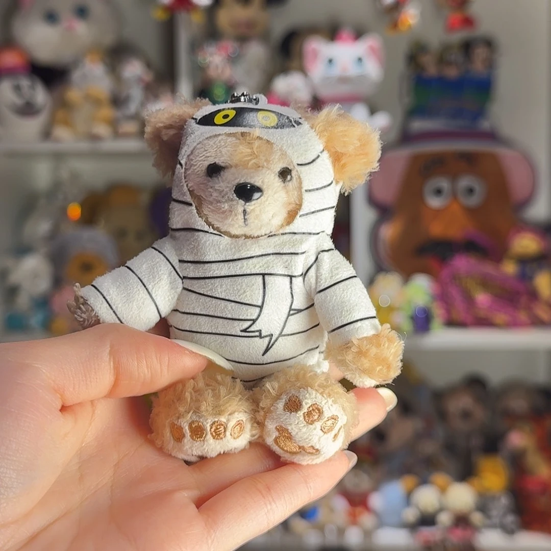 毛绒达菲挂件万圣节