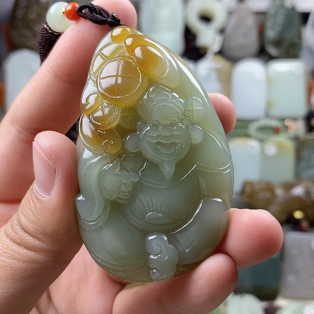 和田玉（糖玉）未镶嵌颈饰