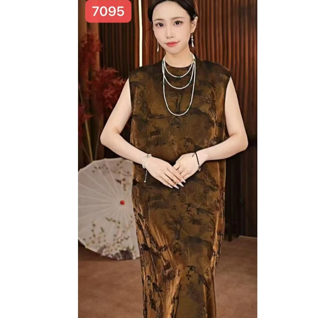 7095-46新款时尚休闲连衣裙