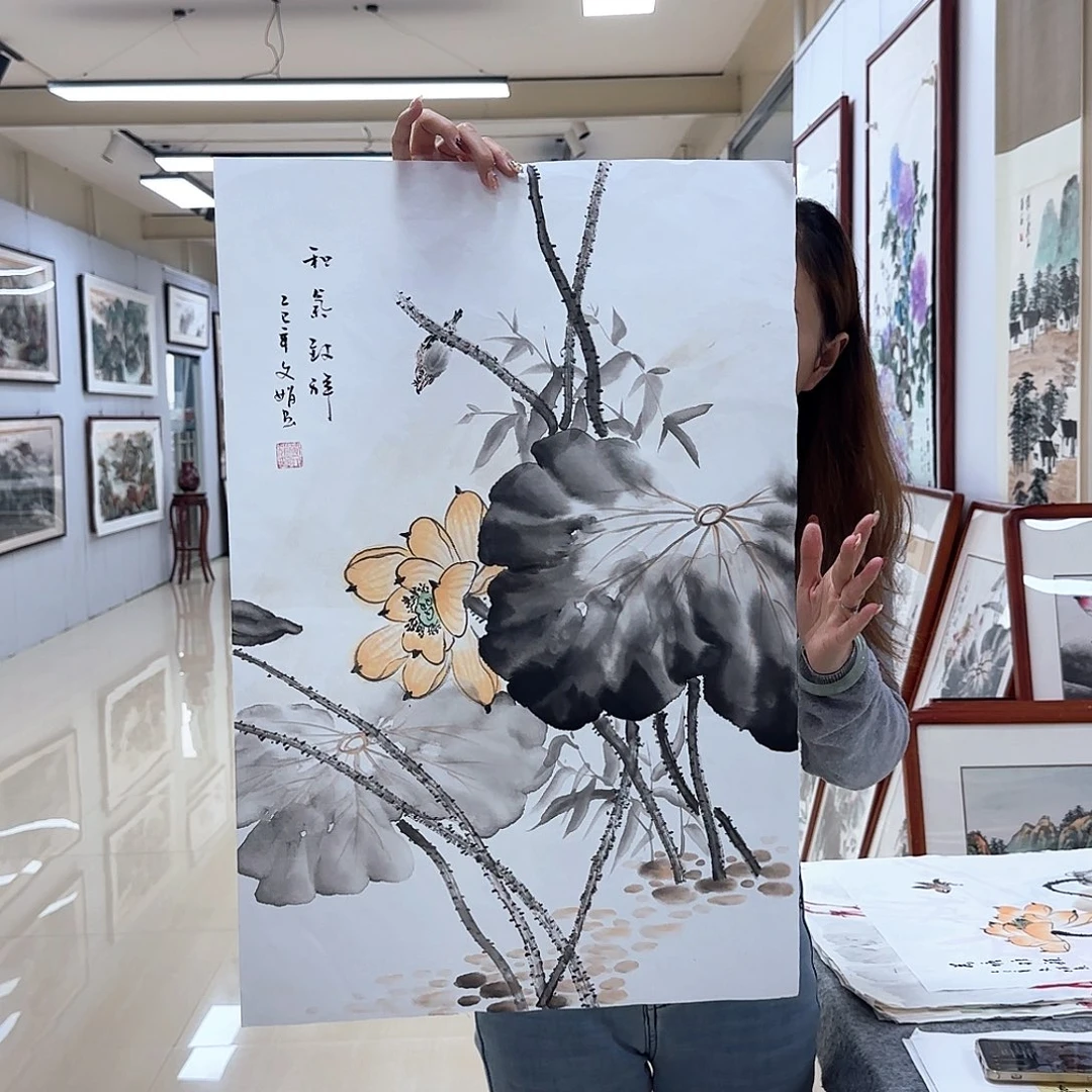 国画国画作品集一个一级作家
