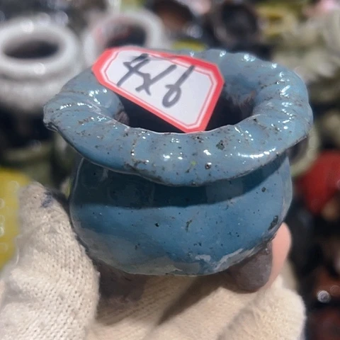 粗陶花盆手工花盆制作