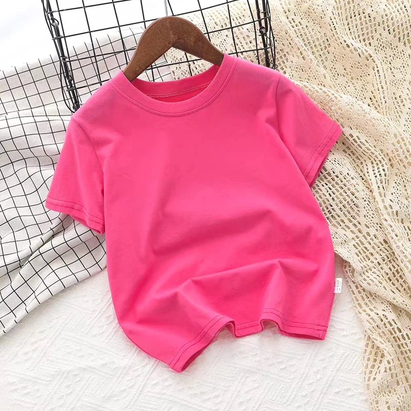 (500-699)儿童夏新款男女童T恤