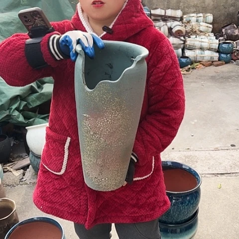 口20高45瑕疵盆子