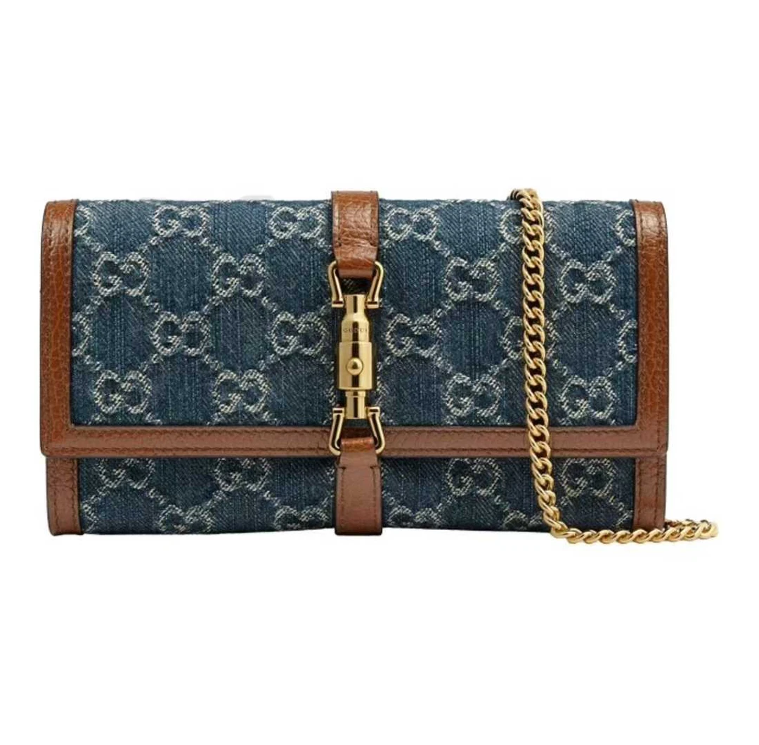 99新 GUCCI/古驰 Jackie 1961链条/送礼品/长19cm*宽3.5cm*高10cm