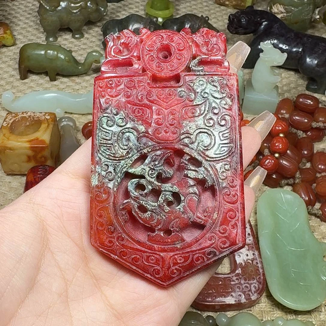 白玉菩提吊坠挂件