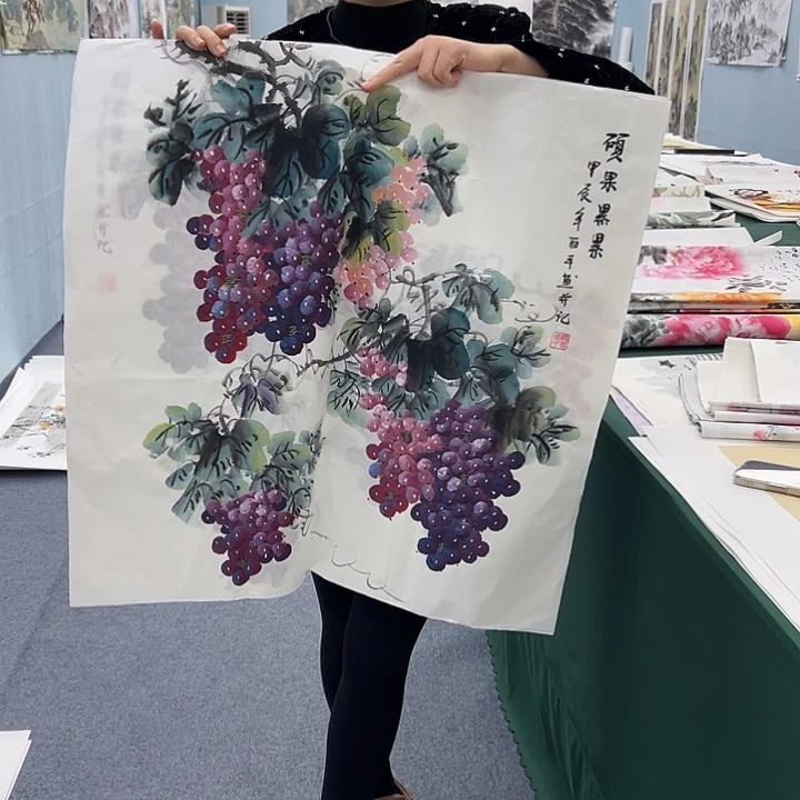 国画纯手绘国画作品大漏啦！