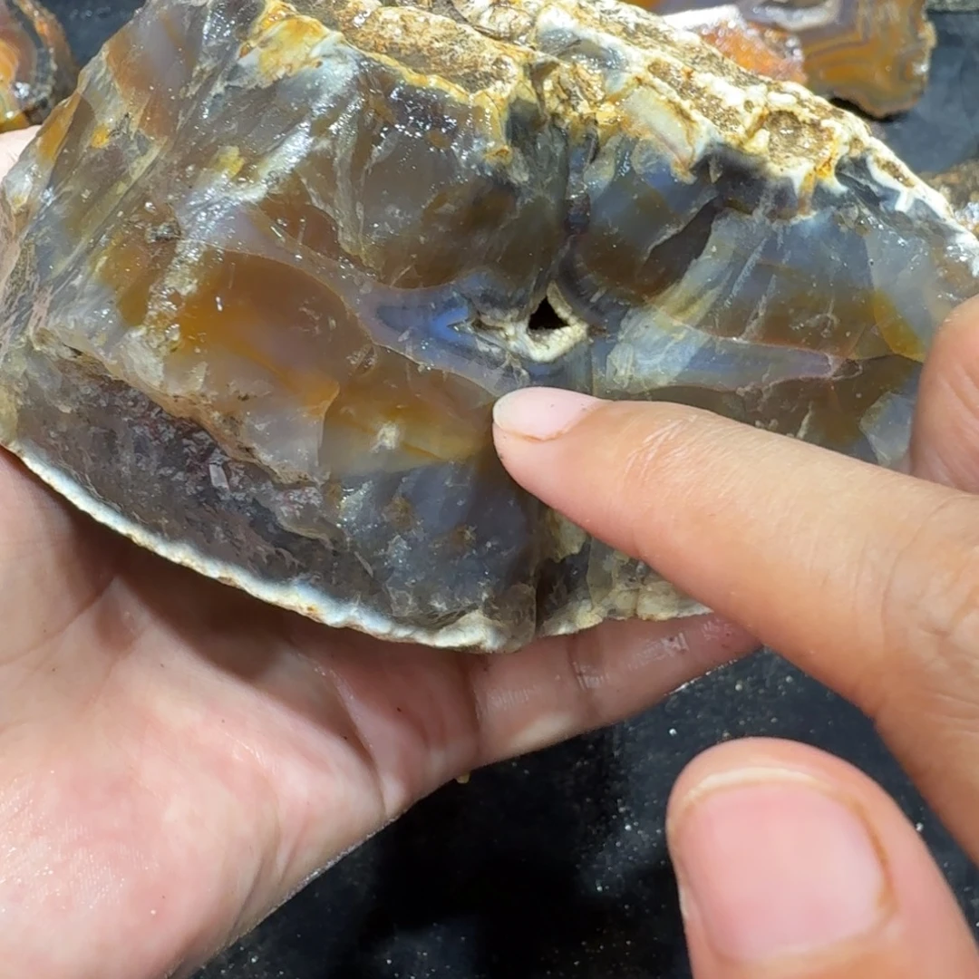 未镶嵌玛瑙/玉髓珠宝半成品