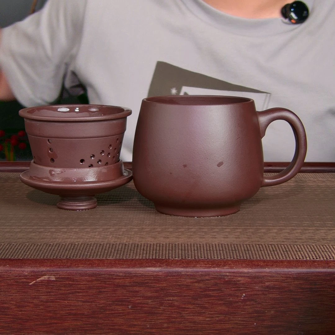 茶杯紫砂高货放漏