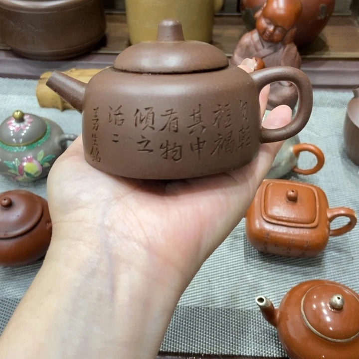 大***奎紫砂茶壶紫砂紫砂