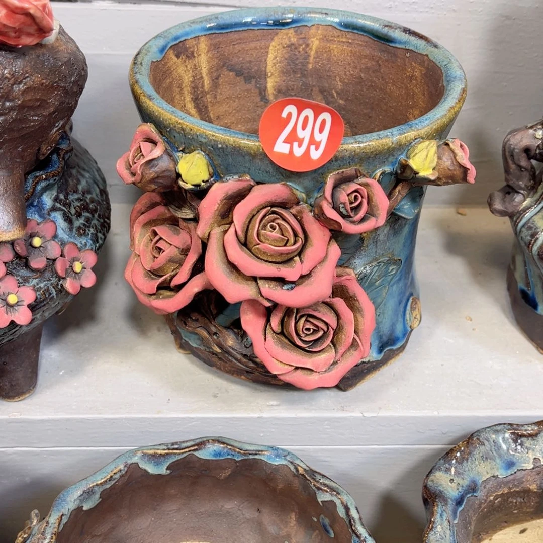 陶瓷微瑕299 号陶然花盆