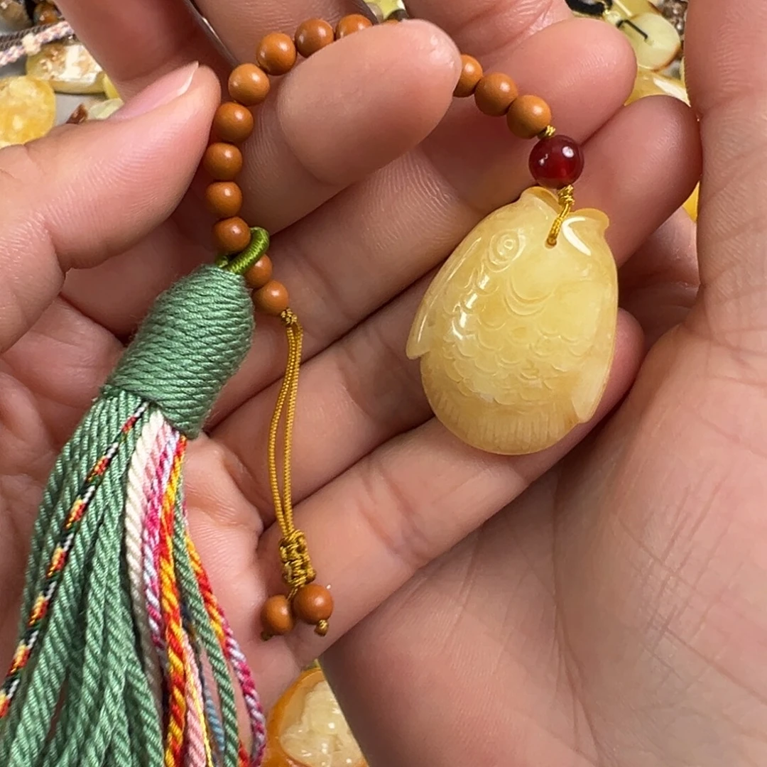 蜜蜡未镶嵌裸石蜜蜡