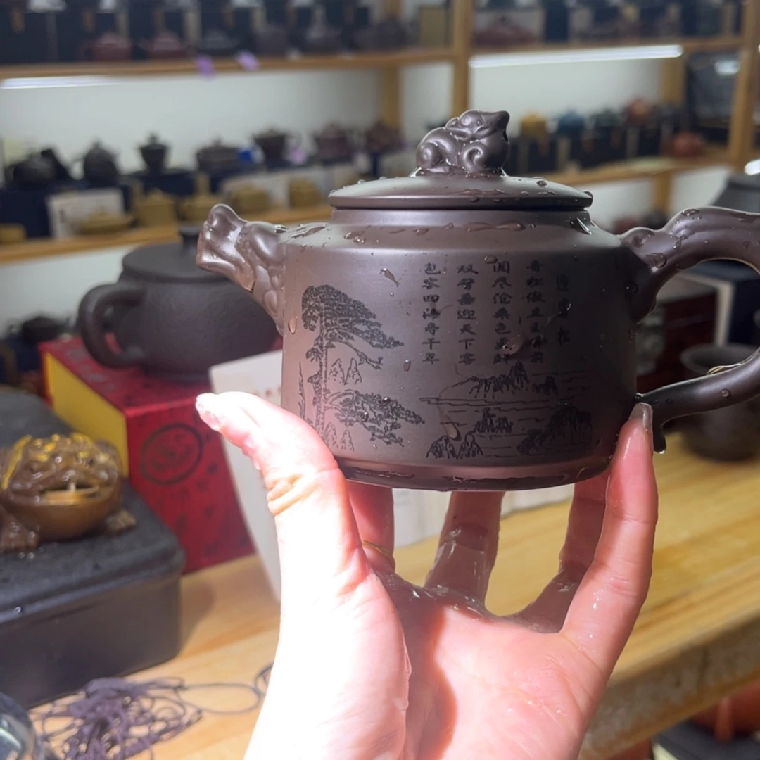 【闪购商品】紫砂大白茶具高端紫砂